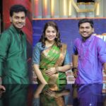 Parveen Instagram - Team CSK❤️‍🔥 ( chummave show uh kedupom ) Saree from @swathisonline Credits @poovarasanphotography . . #blacksheep #blacksheeptamil #blacksheeptelevision #trypandrom #instagood #instagram #insta #instadaily #parveenofficial