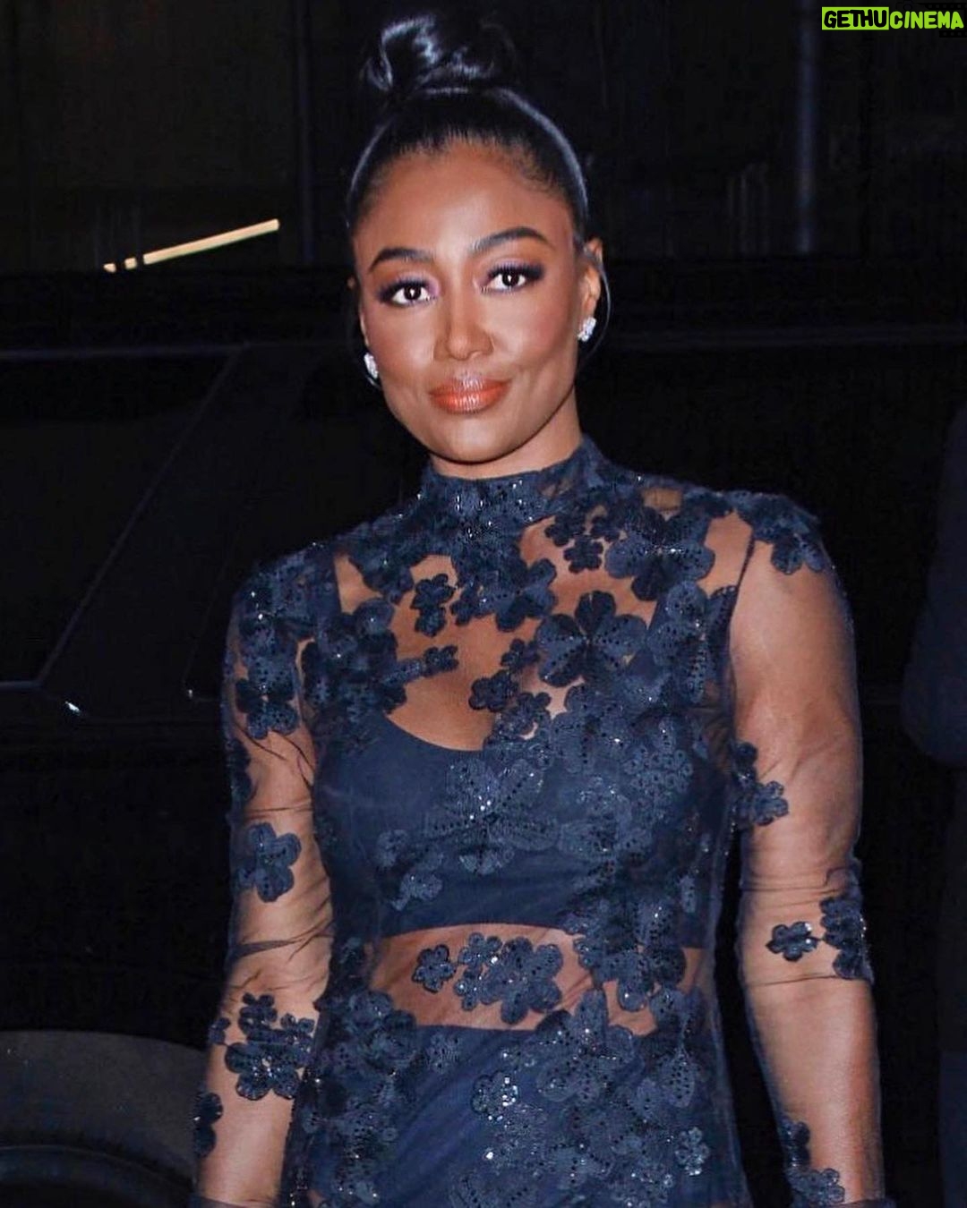 Patina Miller Instagram - Thursday night at the @themuseumofmodernart x @chanel film benefit honoring the amazing #guiellermodeltoro ✨🙌🏾Thank you @nordstrom for the invite! Table three was lit! And glam def had my back...thankful always❤️🙏🏾 📷: #PatriciaSchlein MoMA The Museum of Modern Art