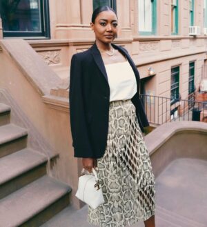 Patina Miller Instagram - A few days ago had the pleasure of attending the @newmuseum spring gala with @tods💕 It was such an amazing evening with some pretty dope peeps! Had so much fun! Loved this leather ensemble so much!
📸: @jennyandersonphoto