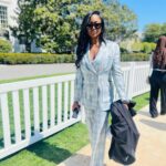 Patina Miller Instagram – White House Easter Egg Roll earlier this week. Thank you @ericaploewe for inviting us to the celebration!! My baby had the best time..we all did! 💕💕 White House Washington DC