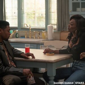 Patina Miller Instagram - So who watchin episode 2 at midnight? 👀😎🤔 #raisingkanan