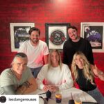 Patrice Godin Instagram - Belle soirée avec la gang de @lesdangereuses Bon succès, les filles 💚 Merci @la_poche_bleue pour l’accueil 🔥 À la prochaine