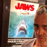 Patrice Godin Instagram - Mon 🦈 (Bon, ok, j’arrête 😉) #jaws #bigscreen #47yearslater Montreal, Quebec