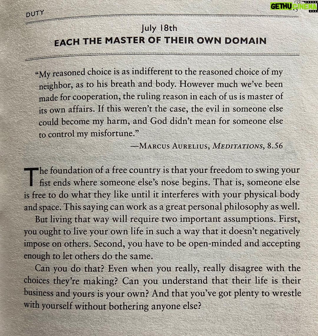 Patrice Godin Instagram - Tiré du livre The daily stoic par @ryanholiday et Stephen Hanselman. Une lecture quotidienne que je recommande fortement @dailystoic