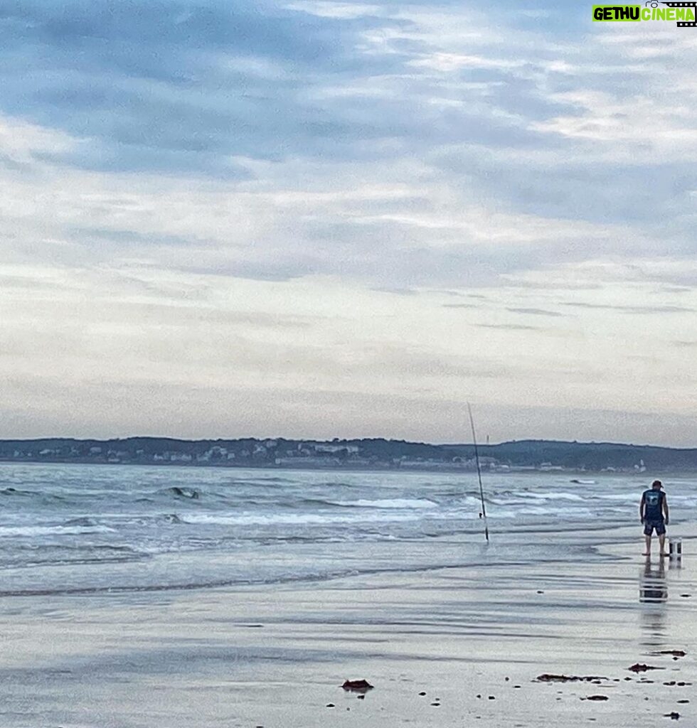 Patrice Godin Instagram - Course du matin. Moody Beach, Maine. Je vivrais là pour toujours 🙏🏻😎 #ocean #course #zenendurance