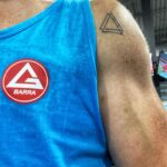 Patrice Godin Instagram - Géométrie 🔺 #jiujitsu #training #gym @gbwear Boucherville, Quebec