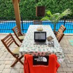 Patrice Godin Instagram - Bureau du matin / Morning office #roman #apreslestempetes Boucherville, Quebec