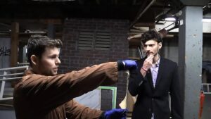 Paul Denino Instagram - Reading Brother Banks Blessings before his arrival