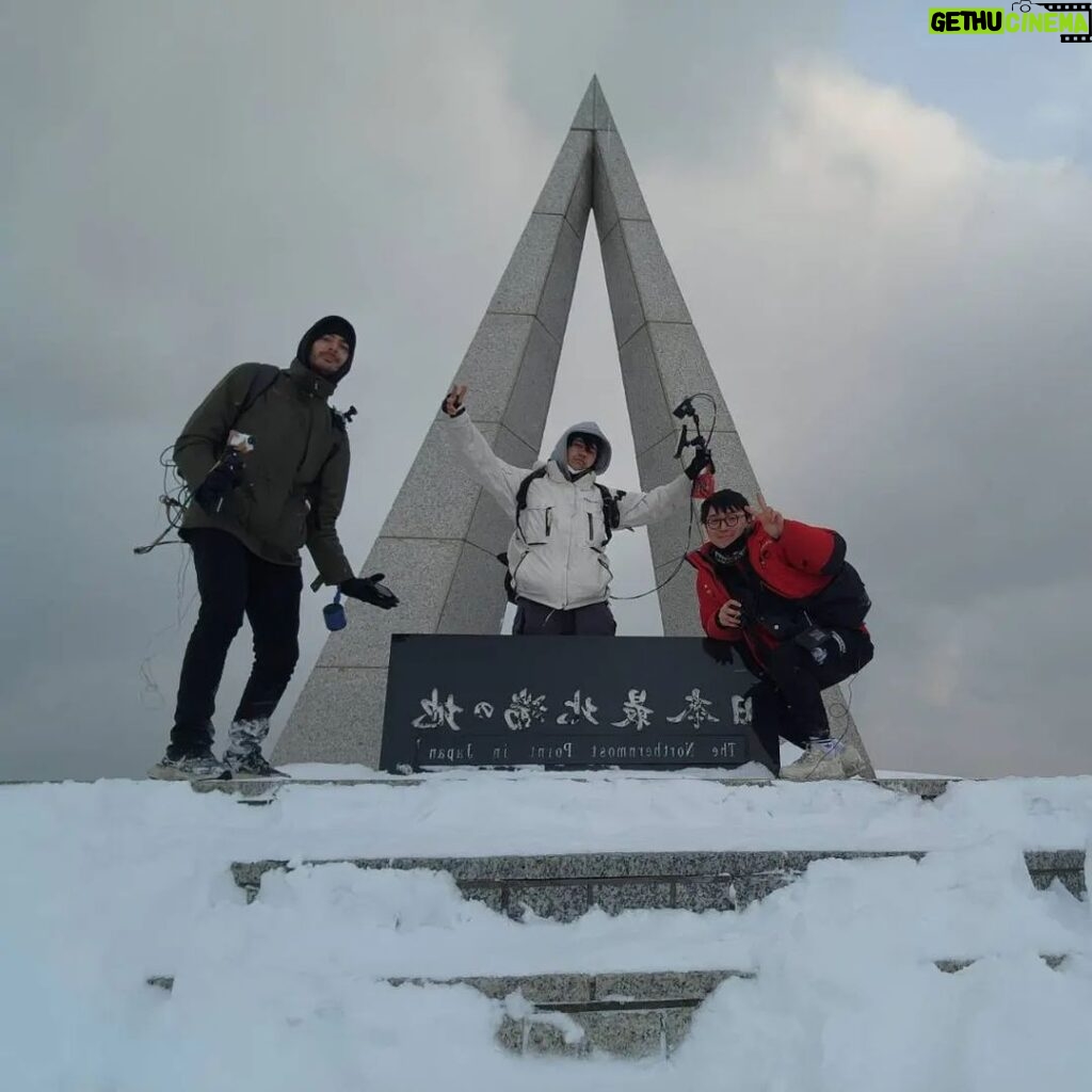 Paul Denino Instagram - Most northern point in japan, cape soya!! -10c temperature Wakkanai, Hokkaido