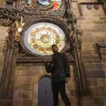 Paul Denino Instagram – Just chillin in Prague, Czech Republic at the oldest clock in the world. #iceposeidon #prague #czech #youtube