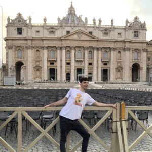 Paul Denino Instagram - At the Vatican in Vatican city.

#vatican #iceposeidon #livestream #italy
