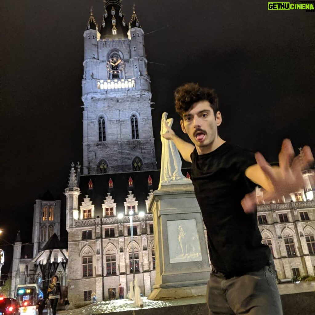 Paul Denino Instagram - Day 2 of my EUROPE road trip. Gent, Belgium. #belgium #europe #rv #vandwelling #larythecontentreducer #iceposeidon