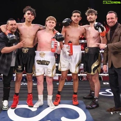 Paul Denino - 2.3K Likes - And the post fight picture. I truly think I am one of the greatest influencer boxers of all time. My skills are unmatched the only thing standing in my way is the cardio!!!! Ice Ali