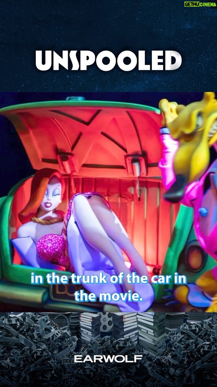 Paul Scheer Instagram - How Disneyland retconned the Roger Rabbit ride to make Jessica Rabbit the detective.