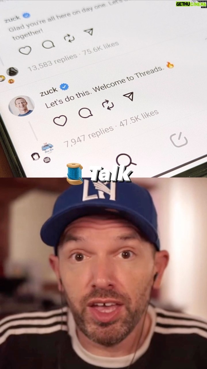 Paul Scheer Instagram - Talking @threadsapp with @robhuebel
