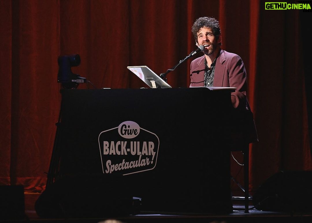 Paul Scheer Instagram - ….More pictures from the GIVE BACKULAR SPECTACULAR … Show photos from @scottymethod Orpheum Theater (Los Angeles)