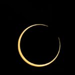 Paulina Gaitán Instagram - Ring of fire - Eclipse Anular 14 Octubre 2023. Entre Campeche y Mérida #hecelchakán en la justa franja de Anularidad Estas fotos la tomamos en el con la Sony alpha a1 y lente 200-600Gmaster con 2x Teleconverter y un filtro Kase ND100,000 @alphabysony_latin @kasefiltersmexico @paugaitan Llegamos al punto exacto gracias a nuestro amigo @efrainpanda #sonyalphapartners #kasefilters #eclipsesolar Hecelchakan, Campeche