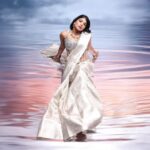 Pavithra Lakshmi Instagram - In the heart of a distant galaxy, where stars weave tales of timeless elegance, Pachaiyappas World introduces the Prismatic Luminescence Christmas Edition. Amidst celestial realms, three regal queens—Aryastra, Celestara, and Eclipsara—embrace the cosmic festivities, each personifying a unique facet of the collection. Aryastra graces the cosmic stage in 'Festive Frost Crystal,' embodying the serene beauty of winter nights. Her saree, woven with threads of starlight, captures the iridescence of snow-kissed crystals, echoing the silent magic of Christmas. . Model : @pavithralakshmioffl Creative concept design & Styling: @gowtham.618 Jewel: @aaranyarentaljewellery @idayaluxeee . #PachaiyappasMagic #pachaiyappas #pachaiyappassilks #silk #silksofindia #traditionalwear #festive #fantasy #christmas #collection #concept #shooting #creativephotography #creative #art #instagood #festivecollection #divine #textile #clothing #designer #fashion #stylewithpachaiyappas #saree #creativefashion #designerwear #sareelove #silver #trending