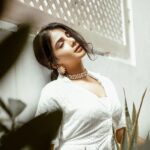 Pavithra Lakshmi Instagram - Serendipity 🤍🤍 Shot by @alex_judeson Makeup and hair @jay_makeup_artist_