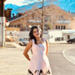 Pavithra Lakshmi Instagram - Wishing you a Merry Christmas all the way from Switzerland 🇨🇭