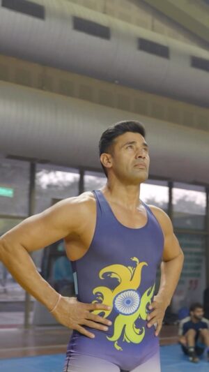 Payal Rohatgi Instagram - Finally again on the mat. Working for legacy🙏❤️
#sangramsingh
#wpwh