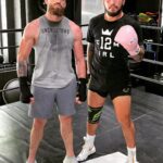 Peter Queally Instagram – Hadn’t sparred @dillondanis in ages and honestly was just gassing him up about the Jake Paul fight the past few months because he is my friend. 
This is exactly what you should be doing by the way, if your friends aren’t gassing you up every chance they get then they aren’t your friends. 
But anyway, after what I witnessed from him today, I have now seen enough empirical evidence to say he beats Jake in a boxing match ✊🏼
Set it up!!