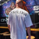 Peter Queally Instagram - Absolutely love the new oversized stuff from @gymking I’m wearing XL here because I like it extra big, an M or L would fit me too and still have a loose fit