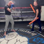 Peter Queally Instagram - First time doing a little bit of punching since my surgery!! I’ve honestly been so worried about this one, it has felt so bad the past months like it’s never going to get better. So even though it was super sore and clunky today it’s still a big deal for me…. First step on the road back!! Thanks @coachdavidjones @gymking