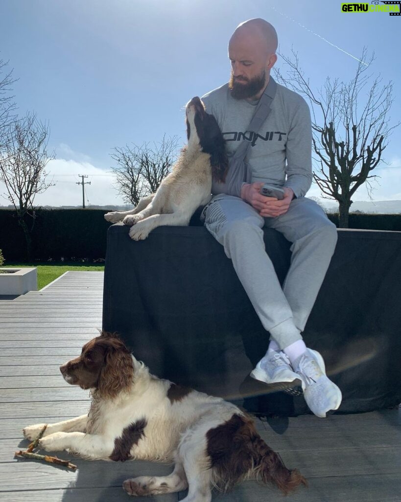 Peter Queally Instagram - Recovery going great! Should be announcing some big news next week 🧟‍♀️