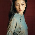 Phạm Nguyễn Lan Thy Instagram - Áo dài về với cơn mưa Tóc thời gian rối bao mùa hỡi em