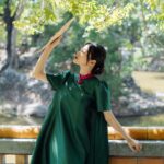 Phạm Nguyễn Lan Thy Instagram - Trong khoảnh khắc, tôi tưởng thời gian như ngưng lại mãi mãi bên bờ hồ Lưu Khiêm Lăng Tự Đức