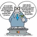 Philippe Geluck Instagram - L’expo du Chat a beaucoup de succès en ce 21 juillet, journée de la Fête nationale belge. #fetenationale Belgium