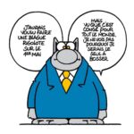 Philippe Geluck Instagram - Le 1er mai c'est congé pour tout le monde (ou presque!). #1mai #lechat #conge #geluck