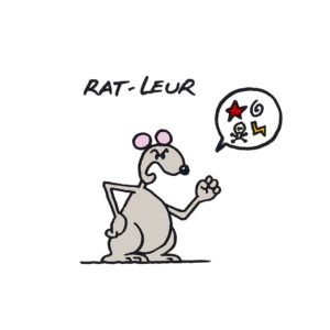 Philippe Geluck Instagram - Gros succès pour la série RAT-... Mais comme Philippe Geluck n’est pas RAT-din, voici encore quelques déclinaisons.