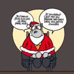 Philippe Geluck Instagram - Si vous n’avez rien reçu dans vos petits souliers, vous pouvez toujours réouvrir un album du Chat !
