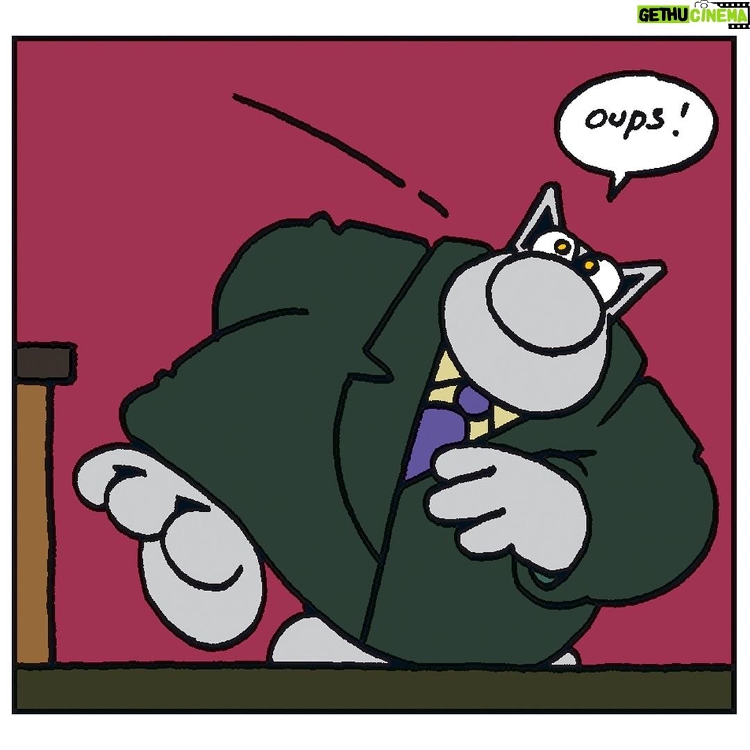 Philippe Geluck Instagram - Dans la saga “Où est Roger”... mais où est le bar de Roger ?!