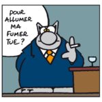 Philippe Geluck Instagram - Désolé, ce n'est pas encore dans ce dessin que vous apercevrez Roger.