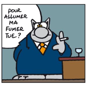 Philippe Geluck Instagram - Désolé, ce n'est pas encore dans ce dessin que vous apercevrez Roger.