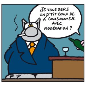 Philippe Geluck Instagram - Désolé, ce n'est pas encore dans ce dessin que vous apercevrez Roger.