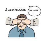 Philippe Geluck Instagram - Bien entendu, les fans du Chat sont des gens bien éduqués. Mais voici un bref rappel des bonnes manières pour apprendre à dire « Coucou, qui c’est ? ».