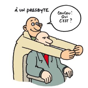 Philippe Geluck Instagram - Bien entendu, les fans du Chat sont des gens bien éduqués. Mais voici un bref rappel des bonnes manières pour apprendre à dire « Coucou, qui c’est ? ».
