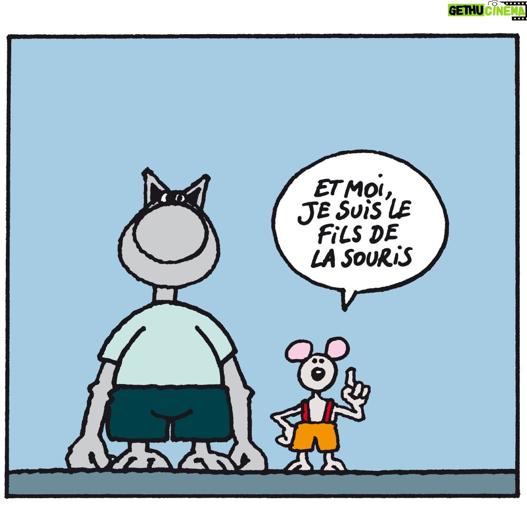 Philippe Geluck Instagram - Ce mois-ci, on ne vous présentera pas le célèbre Roger.