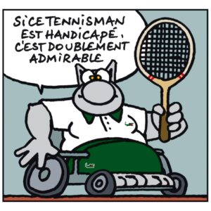 Philippe Geluck Instagram - On souhaite un excellent Roland-Garros à tous les sportifs qui ne quitteront pas leur canapé durant cette période intense.

#rollandgarros #geluck
