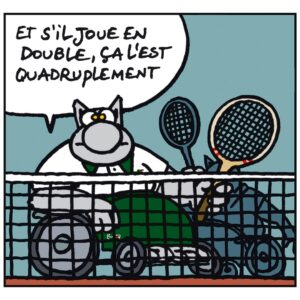 Philippe Geluck Instagram - On souhaite un excellent Roland-Garros à tous les sportifs qui ne quitteront pas leur canapé durant cette période intense.

#rollandgarros #geluck
