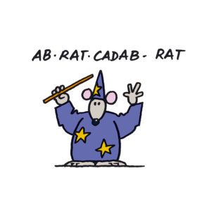 Philippe Geluck Instagram - Le Chat voit des souris partout ! Philippe Geluck a été bien inspiré, voici la première vague d’une longue série. Ça va rat-tisser large.