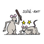 Philippe Geluck Instagram - Le Chat voit des souris partout ! Philippe Geluck a été bien inspiré, voici la première vague d’une longue série. Ça va rat-tisser large.