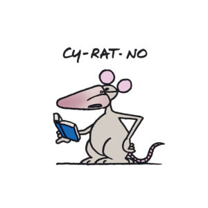 Philippe Geluck Instagram - Le Chat voit des souris partout ! Philippe Geluck a été bien inspiré, voici la première vague d’une longue série. Ça va rat-tisser large.