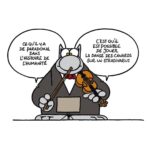 Philippe Geluck Instagram - Dessin paru dans le nouvel album du Chat « Le Chat et les 40 bougies » car oui, Le Chat vous accompagne depuis déjà 40 ans.