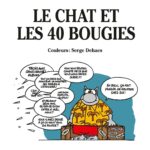 Philippe Geluck Instagram - Trois ans sans nouvel album, c’est inadmisible ! Non seulement le mal est réparé mais avec un album plus épais comprenant 64 pages.