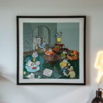 Philippe Geluck Instagram - « HOME SWEET HOME », c’est le titre de cette nouvelle estampe numérique 70x70 cm. Jet d'encres pigmentaires sur papier Hanemhüle FineArt 307gr. Envoyé sous tube. Frais de port offerts. Tirage limité à 100 exemplaires, numéroté et signé par l'artiste. Disponible sur la boutique du Chat : https://lechat.com/boutique/fr/digigraphies-originales/680-home-sweet-home-70x70.html